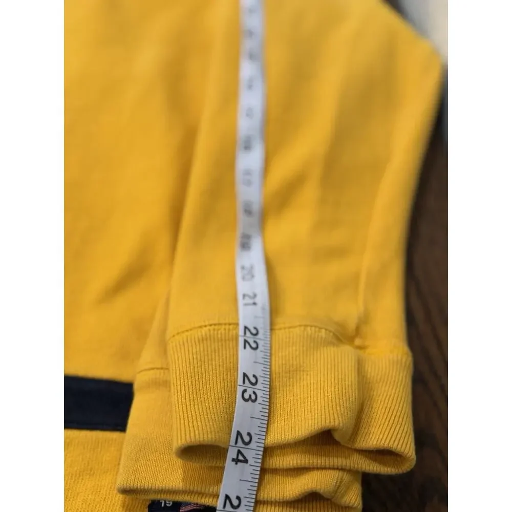 Polo Jeans Company RL-67 Embroidered Sweatshirt Adult Large Yellow Ralph Lauren